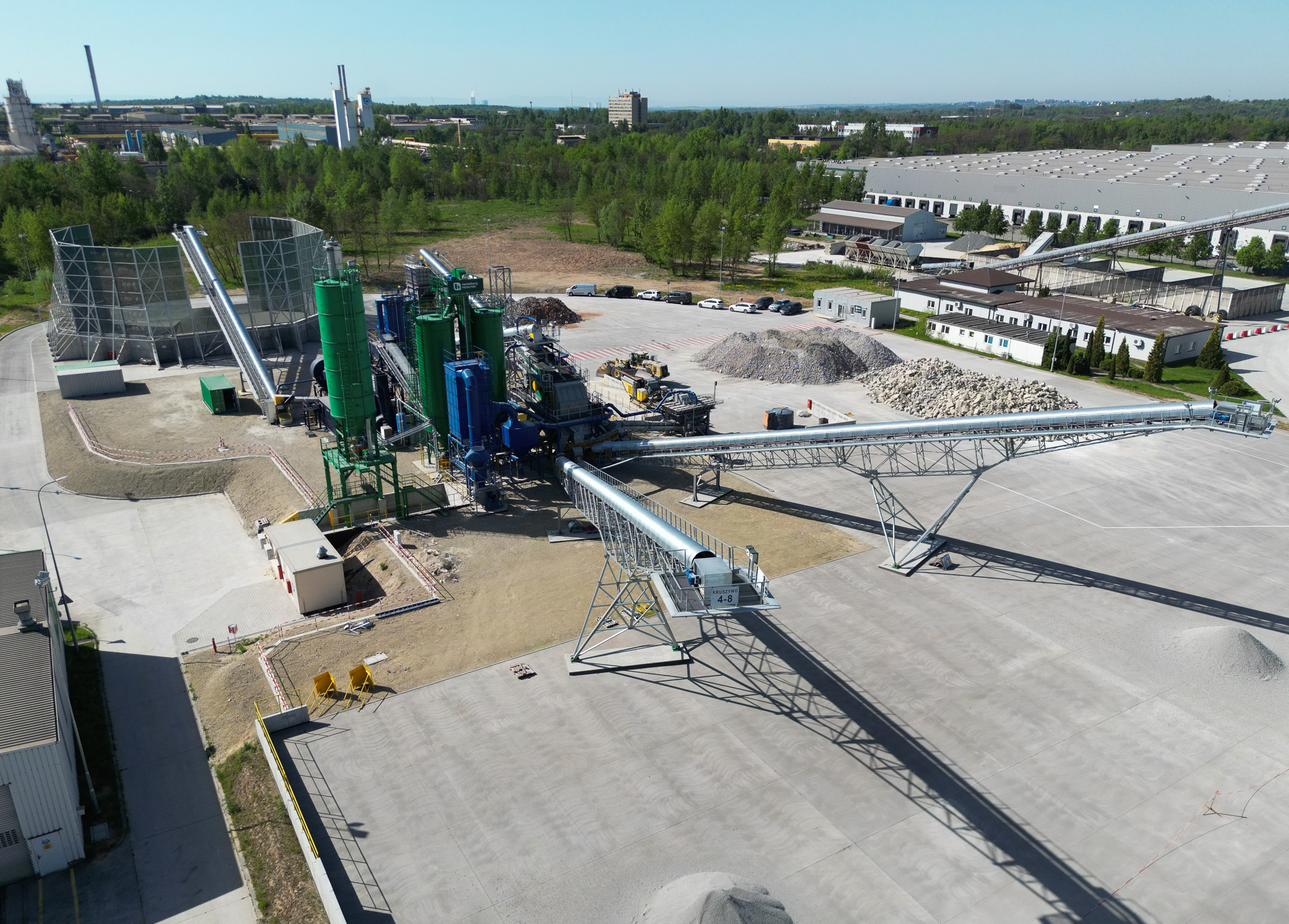recykling odpadów betonowych